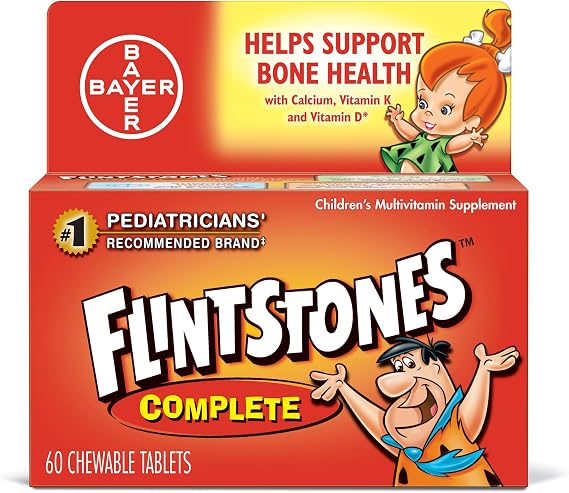 Flintstones Vitamins Complete Multivitamin Chewables - 60 ct BY-001