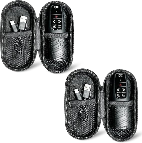 (2 Units) Presentation Clicker & Case, Power Display Presenter Remote