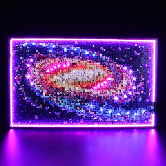 BRIKSMAX 2.0 Light Kit Compatible with Lego 31212 The Milky Way Galaxy Building Sets - Original LED Lighting Kits (Accessories Only) for Display, Gifts & Collectors