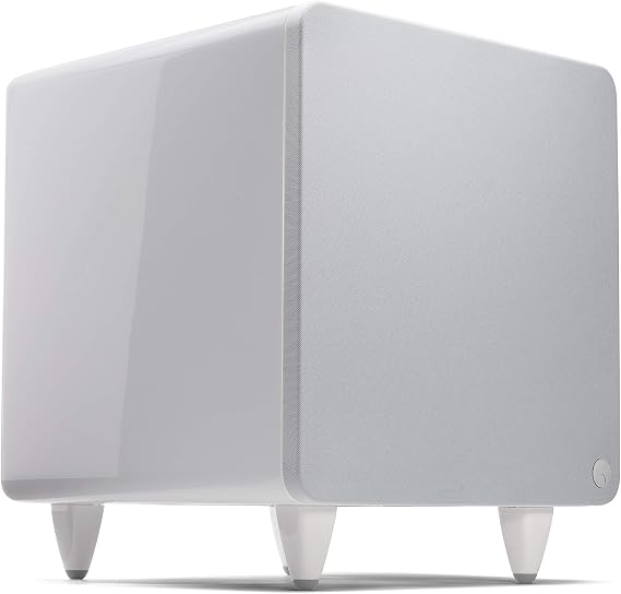 Cambridge Audio Minx X301-300 Watt Active Subwoofer Featuring Auxiliary Bass Driver y Adjustable Sound - White