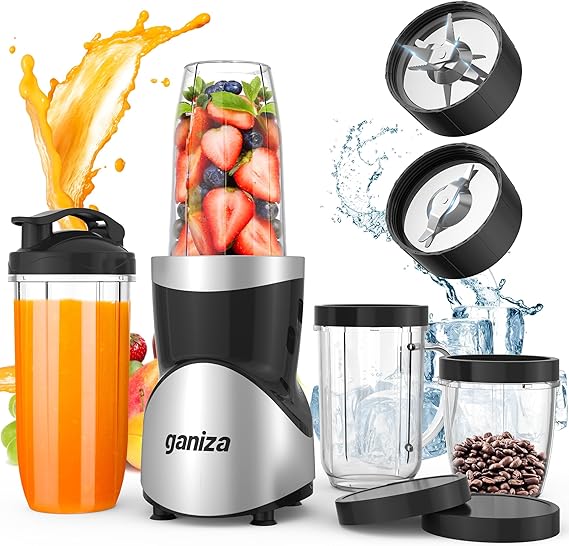 Ganiza Smoothie Blender, 900W Blenders Shakes and Smoothies