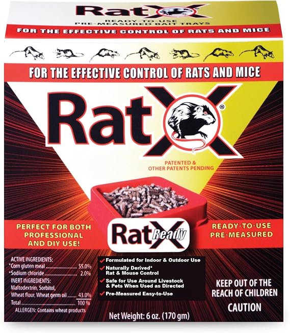 RatX Ready-to-Use Pre-Measured 3 oz. 2-Pack