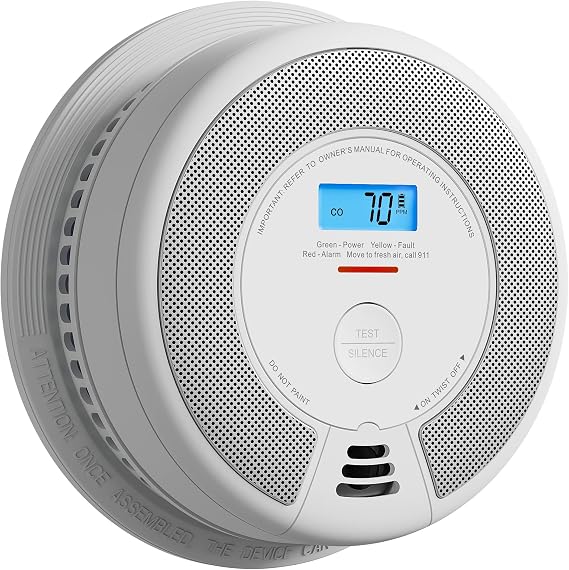 X-Sense Interconnected Smoke and Carbon Monoxide Detector, 1-Pack