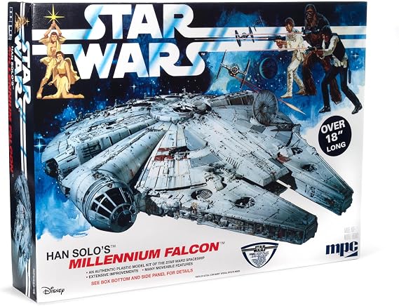 MPC Star Wars: A New Hope Millennium Falcon 1:72 Scale Model Kit