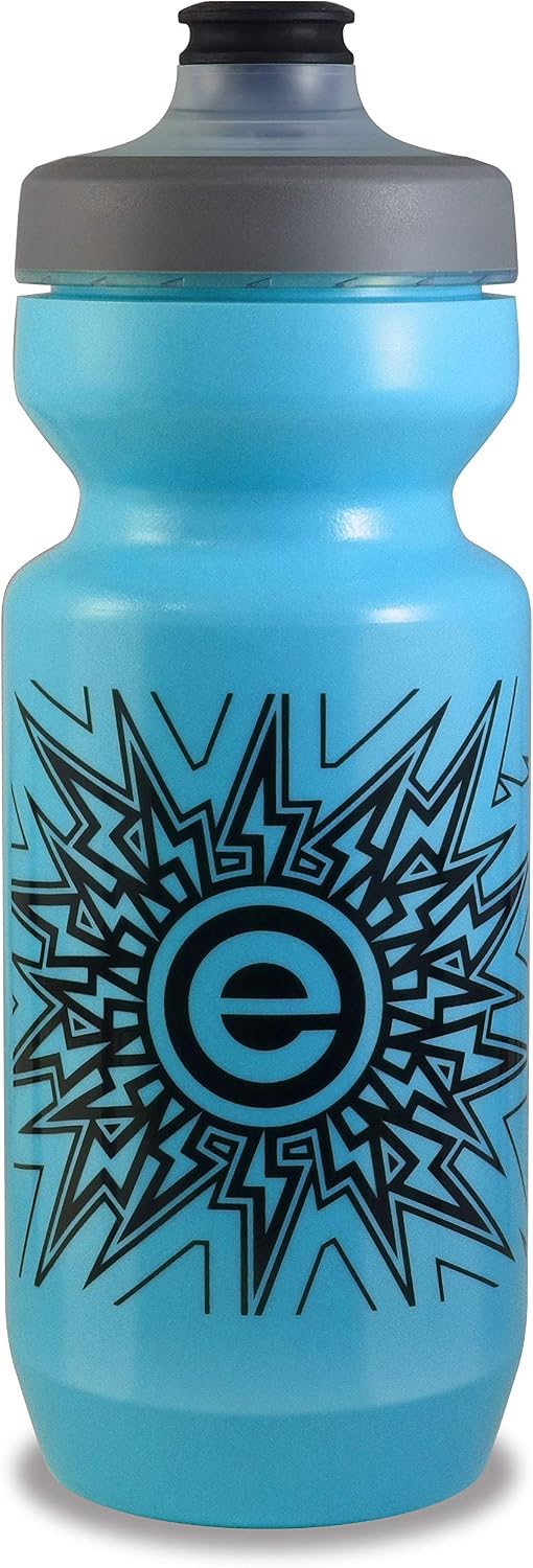 NGN Sport - Purist Water Bottle | Premium Bike Water Bottle with Leak Proof Watergate Cap - 22 oz 1-Pack Blue Iridescent