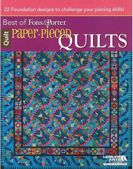 Leisure Arts Paper-Pieced Quilts Book