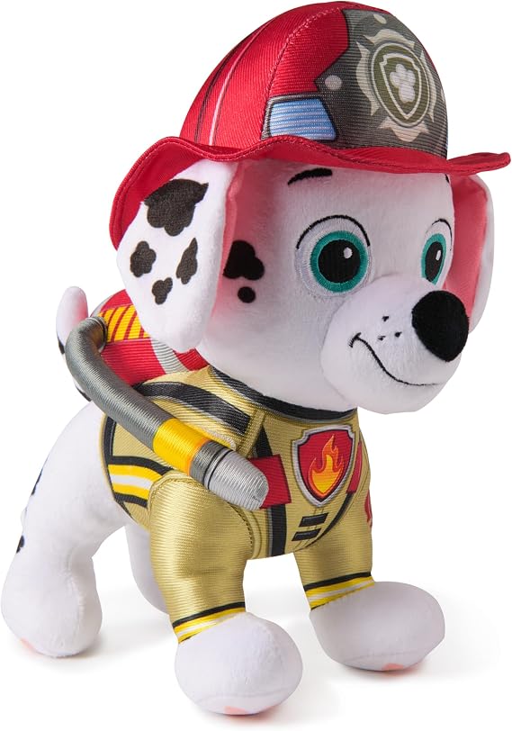 Paw Patrol Fire Rescue Marshall Plush Stuffed Animal Toy