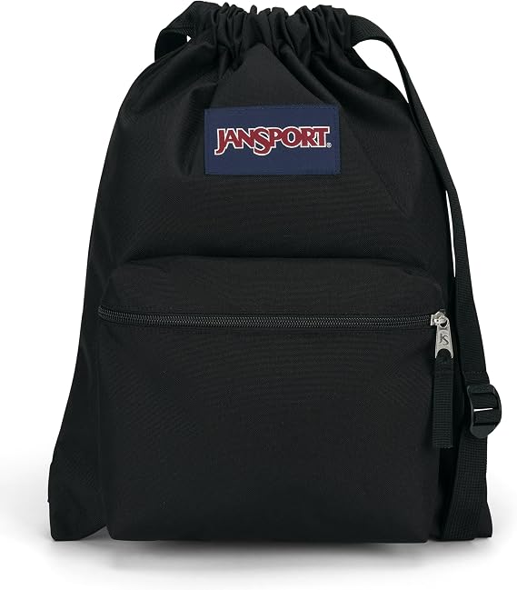 JanSport Draw Sack Adjustable Drawstring Gym/Travel Bag | Ultra-lightweight and famously durable, the JanSport Draw Sack is your ultimate grab-and-go bag for daily essentials.