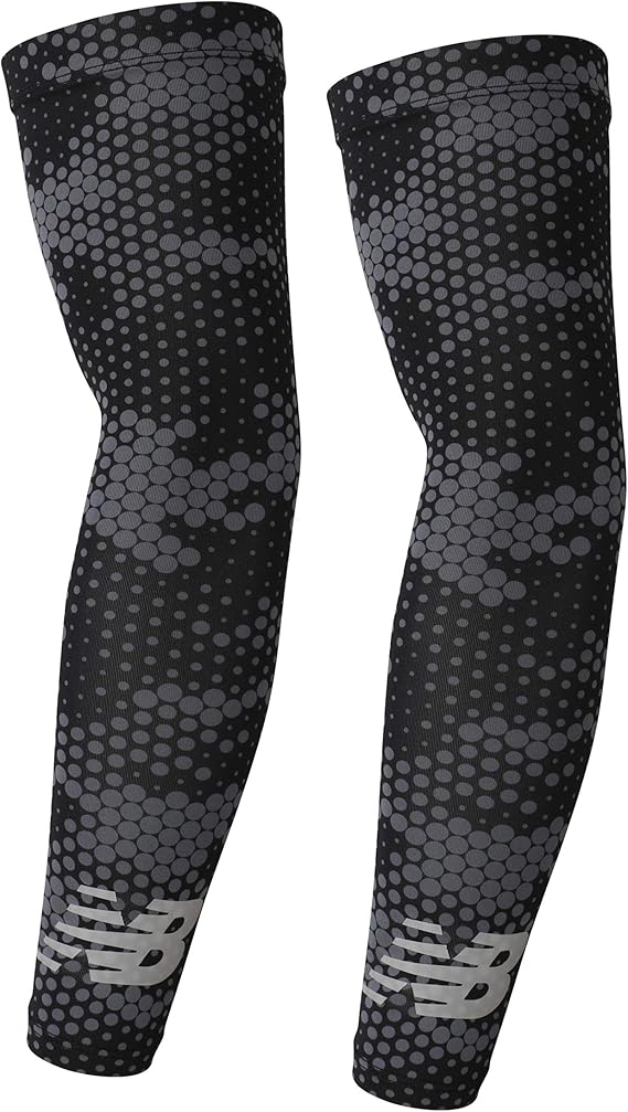 New Balance Unisex Outdoor Sports Compression Arm Sleeves, Arm Warmer, 1 Pair