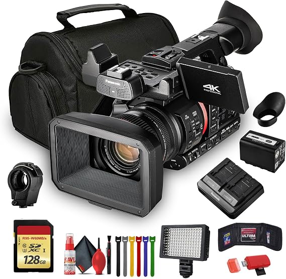 Panasonic AG-CX350 4K UHD Professional Handheld Camcorder Bundle