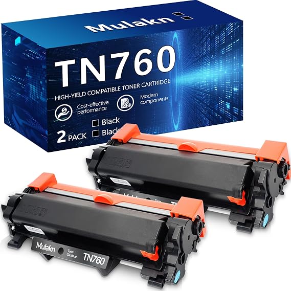 TN760 Toner for Brother Printer TN-760 TN 760 TN730 Black TN760-2BK