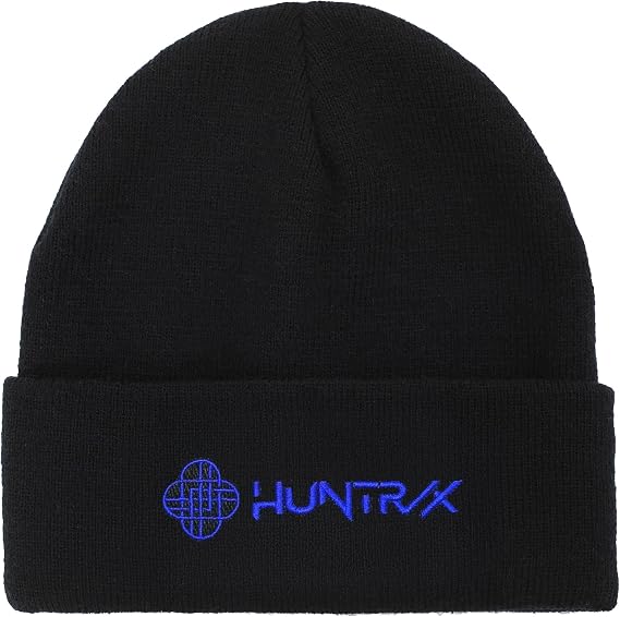Kpop Demon Hunters Huntr/x Black Cuff Knit Beanie