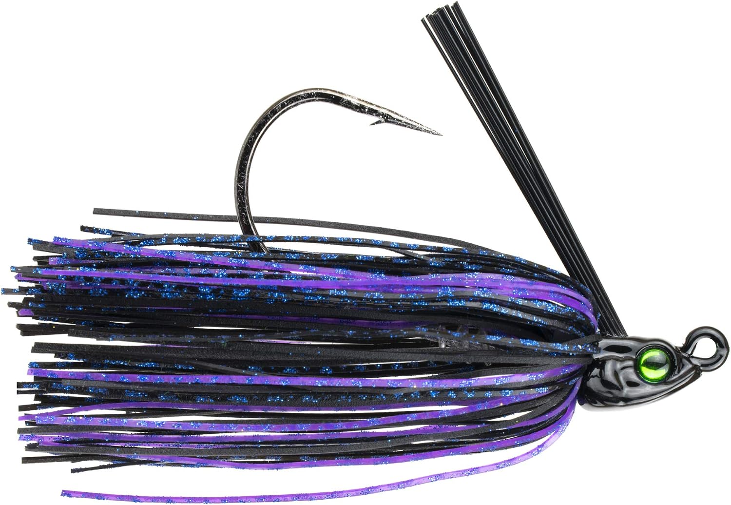 6TH SENSE Divine Swim Jig – Designed for Bed Fishing, Dock Skipping, Swimming, and Flipping, Keel Weighted Belly, Cover Deflecting Design - Bass Fishing Lure