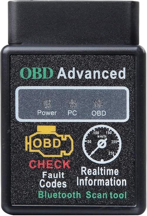 Eonon V0056 OBD2 Bluetooth Diagnostic Scanner for Android Stereos | Wireless Bluetooth connection, displays real-time vehicle data, Only for Eonon Android Car Stereo