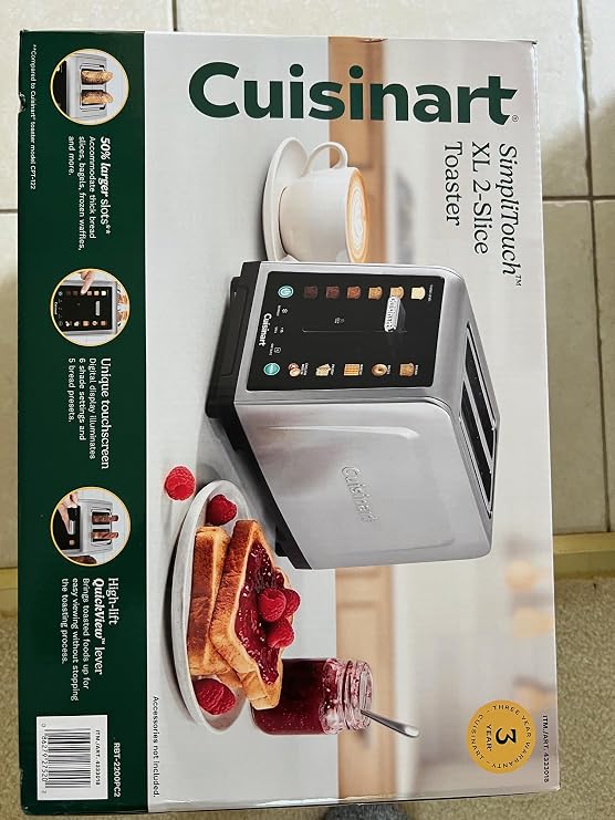 Cuisinart SimpliTouchTM XL 2-Slice Toaster