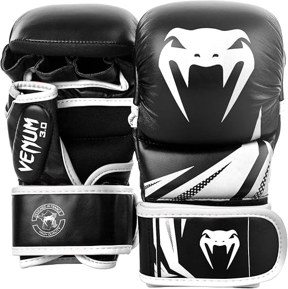 VENUM Sparring Gloves Challenger 3.0 - Challenger/Sparring Gloves Black/White, S