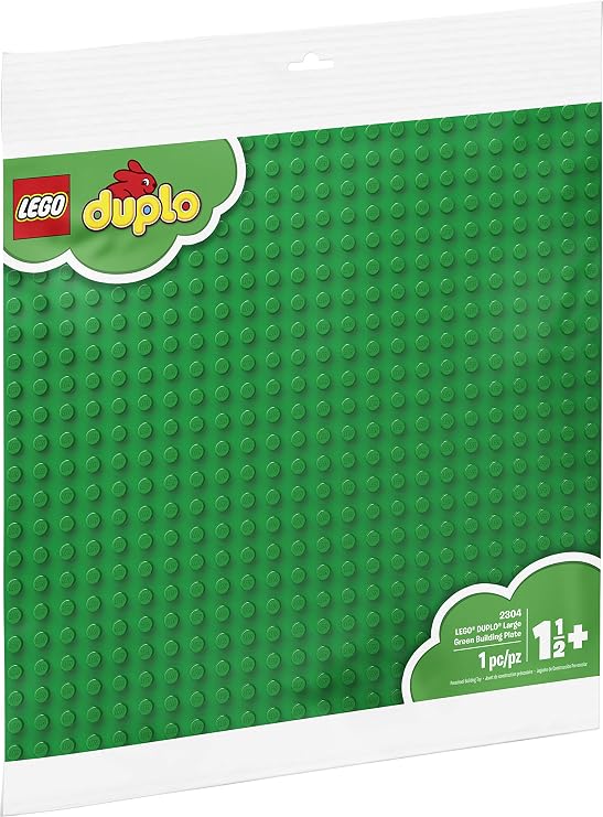 LEGO DUPLO Creative Play Large Green Building Plate 2304 Building Kit (1 Piece)