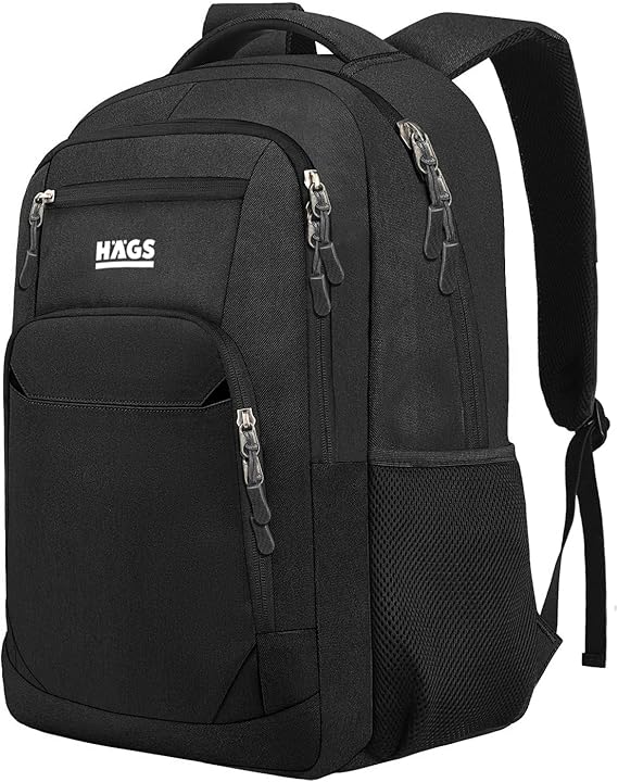 Haegs Laptop Sırt Çantası, Multi Cepli İş Seyahat Çantası, Dizüstü Bilgisayar Sırt Çantası, Suya Dayanıklı, Kolej Bilgisayar Çantası, Kadınlar ve Erkekler İçin Çok Bölmeli Organizer Çanta