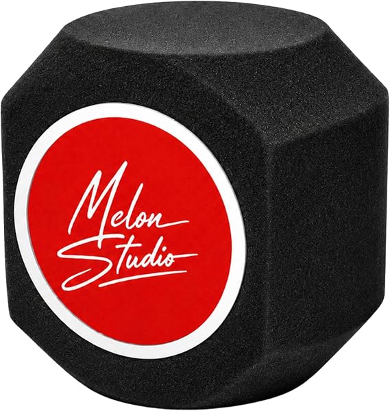 Pop Filter for Microphone, Microphone Isolation Ball, Microphone Isolation Shield, Mic Eyeball, Recording Booth, Soundproof Box, Mic Pop Filter, Portable Recording Studio Equipment, Sound Proof