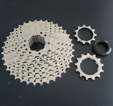 Bicycle Cassette Freewheel Multispeed, Bike Cassette Sprocket for Mountain Bike MTB Cycling Part (9 Speed 11-36T)
