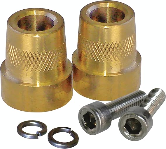 XS Power 586 Tall Brass Post Adaptor (M6 Thread), GOLD,SILVER