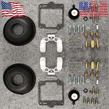 For Yamaha XV1100 1988-1999 XV 1100 Carburetor Repair Kit Gas Screw Float