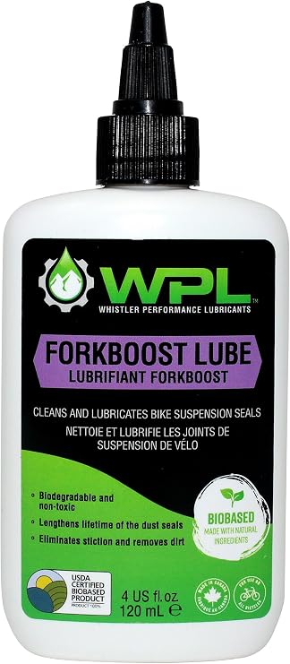 WPL Forkboost Lube - Bike Lubricant for Mountain Bike Forks and Shocks - Premium Bike Oil for Suspension Dust Seals