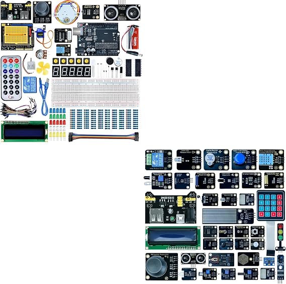 UNO Project Super Starter Kit & 37 in 1 Sensor Module Kit