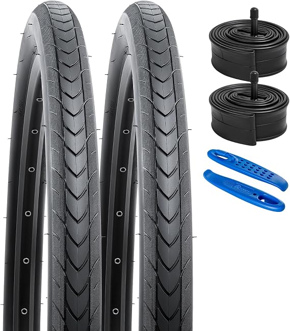 YUNSCM 2-PCS 27.5" Bike Tires 27.5 x 1.75/44-584 Compatible with 27.5x1.75 Bike Bicycle Tires (Y-780)