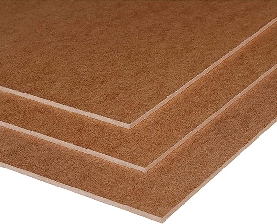 Custom Size 1/8 inch Thick Hardboard Tempered Panel (5" X 7" (6 PCs))
