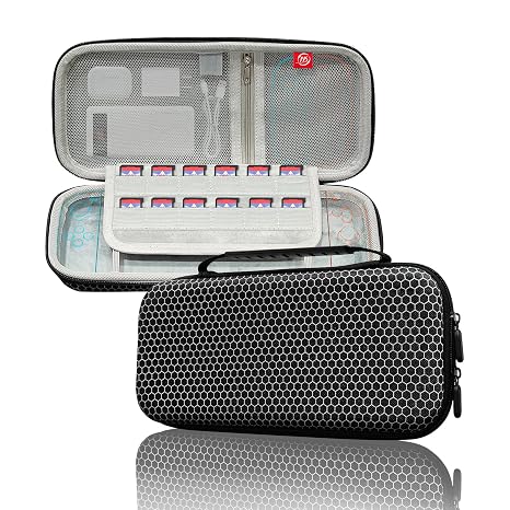 PEYANZ Carrying Case compatible for Nintendo Switch 2, Portable Hard Shell Protective Travel Carrying Case, with 10 Games Card Slots
