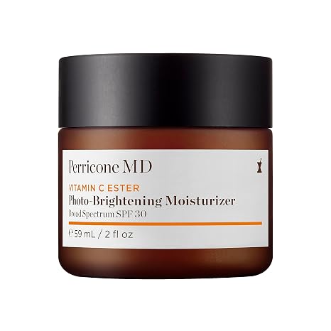 Perricone MD Photo-Brightening Moisturizer with Broad Spectrum SPF 30 Anti-Aging, Skin Brightening Cream with Vitamin C Ester Oil-Free, Lightweight Face Moisturizer for Even Skin Tone 2 fl oz
