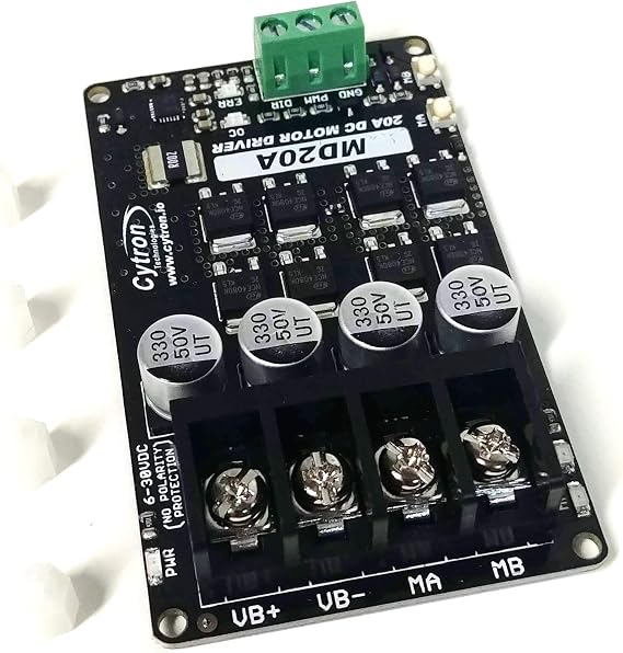 Cytron 20A Bi-Directional 6V-30V DC Motor Driver MD20A