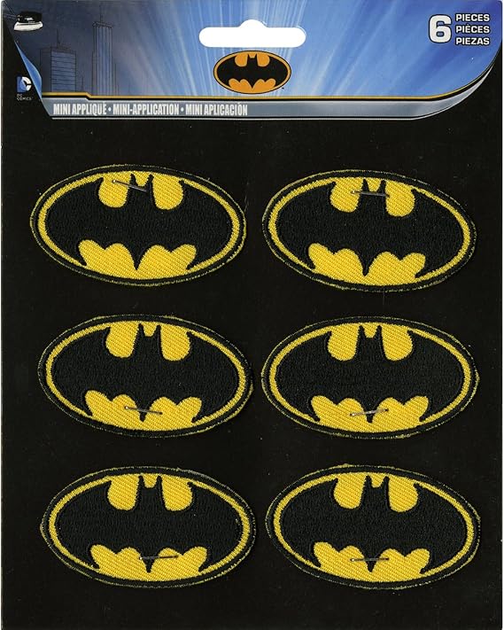 Application DC Comics Batman 6 Logo Patch Set, Small