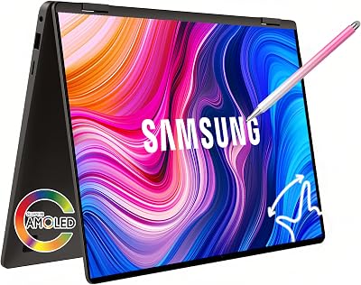 SAMSUNG Galaxy Book3 360 2-in-1 Laptop Touch 13.3 FHD AMOLED, Stylue Pen, Intel EVO Core i7-1360P, Win 11, Thunderbolt 4, Fingerprint, Light, Long Battery Life 16GB RAM | 2TB SSD