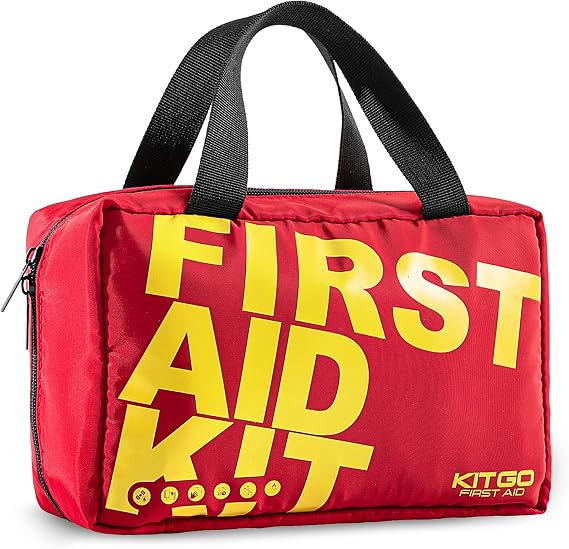 First Aid Kit-450 Piece Medical Kit with Essential Emergency Medical Supplies, Emergency First Aid Kit for Home, Car, Camping, Travel, Hiking, Truck, Sports & Outdoor