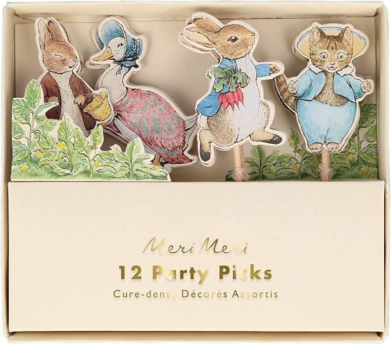 Meri Meri Peter RabbitTM & Friends Party Picks