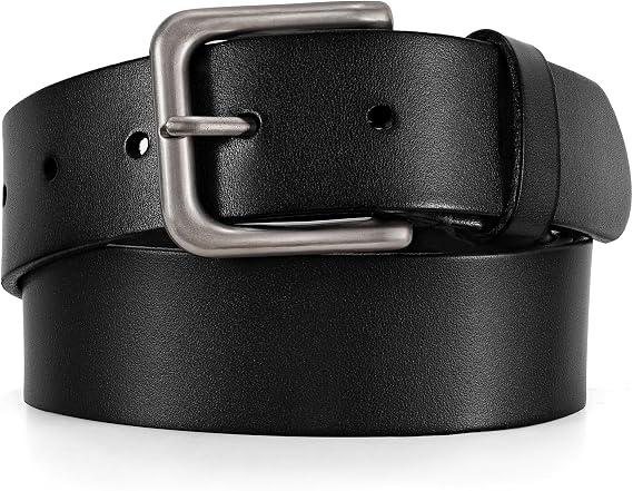 Men's Leather Belt, Handmade Full Grain Leather Belts for Men