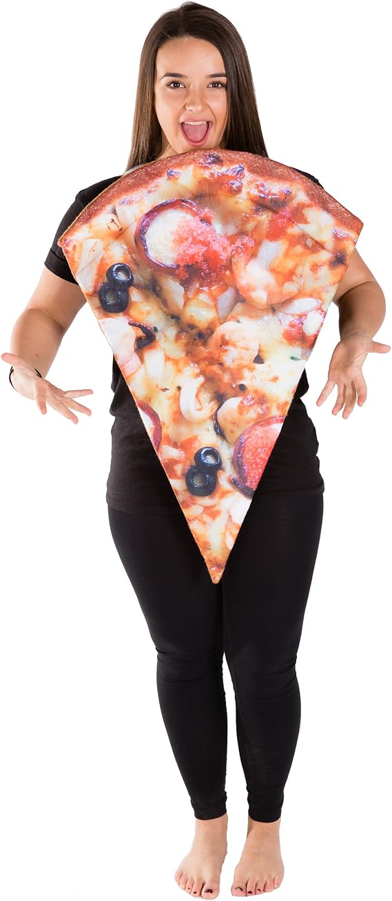 Bodysocks New York Fast Food Takeawy Pizza Costume/Outfit