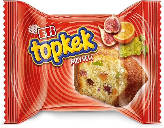 Eti Topkek Meyveli Kek 40 g x 24 Adet