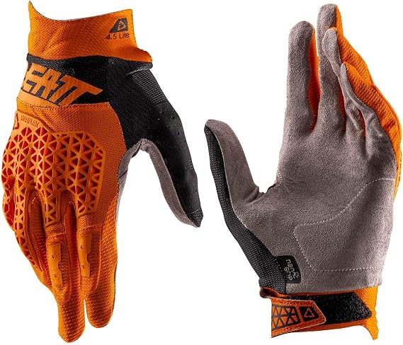 Leatt Glove Moto 4.5 Lite | Ultra-Ventilated & Durable | FormFit Fingers