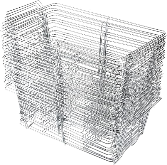 24 Pack Chafing Wire Rack Buffet Stand, 20"x12" for Catering & Events