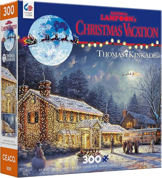 Ceaco - Thomas Kinkade National Lampoon's Christmas - 300 Piece Puzzle