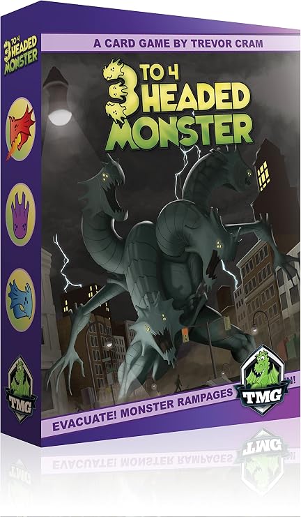 3-4 Headed Monster Card Game