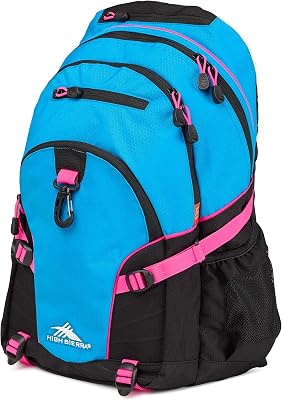 High Sierra Loop Backpack, PoolBlackFlamingo