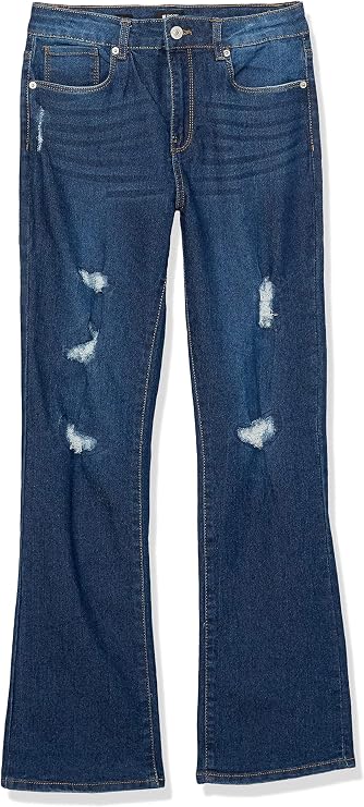 HUDSON Girls' Flare Leg Stretch Denim Jean