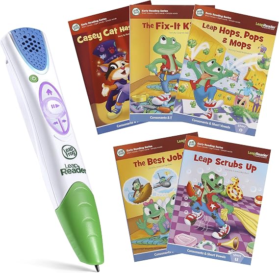 LeapFrog LeapReader System Learn-to-Read 5-Book Bundle Pack