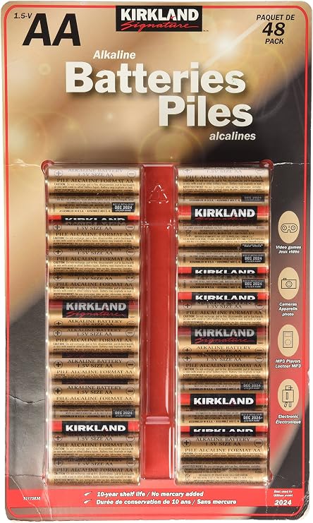 Kirkland Signature AA Bateries Pack