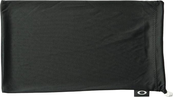 Oakley unisex adult Microbag Sunglass Case, Black, One Size US