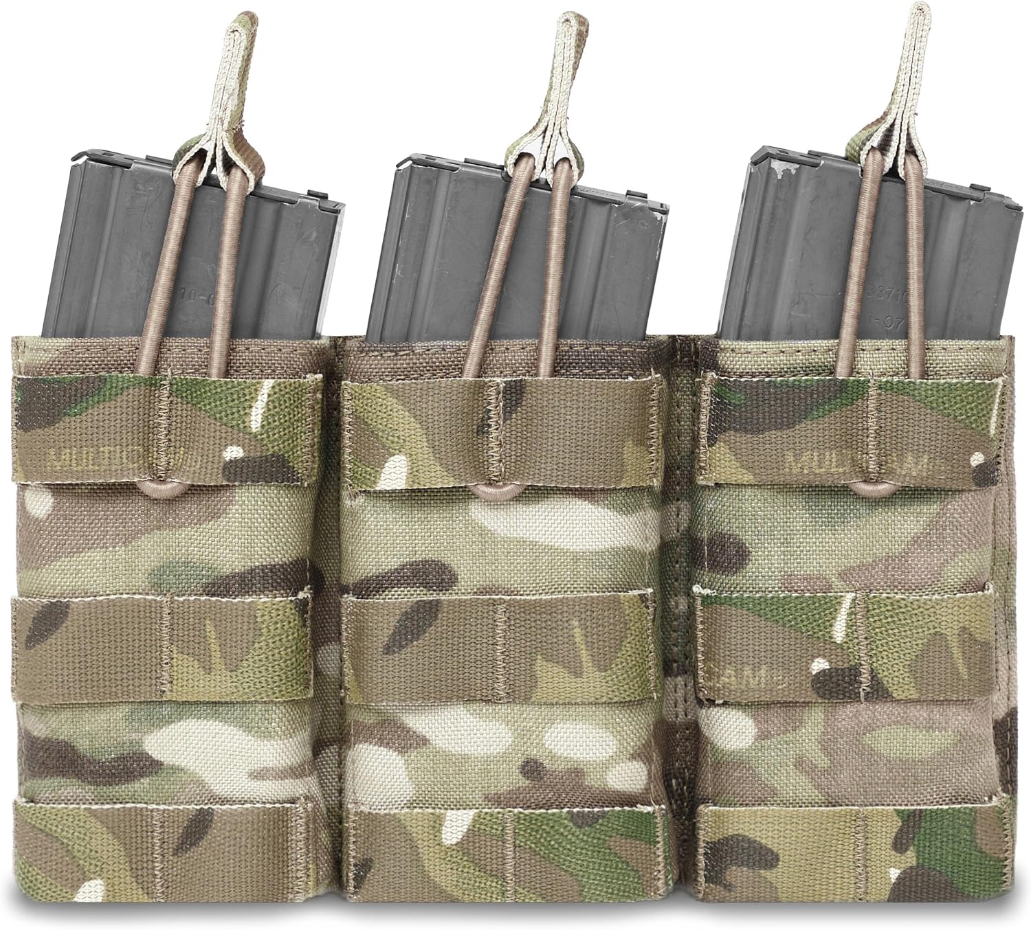 WARRIOR ASSAULT SYSTEMS Triple Mag Pouch for 5.56mm Magazine Multicam